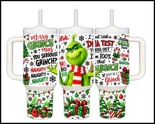 The Whoville Mischief Manifesto Stainless Steel Big Guzzler Tumbler (1805)