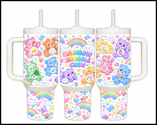 The Happy Cloud Carnival Stainless Steel Big Guzzler Tumbler (1829)