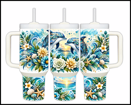 A Symphony of The Sea Stainless Steel Big Guzzler Tumbler (1847)