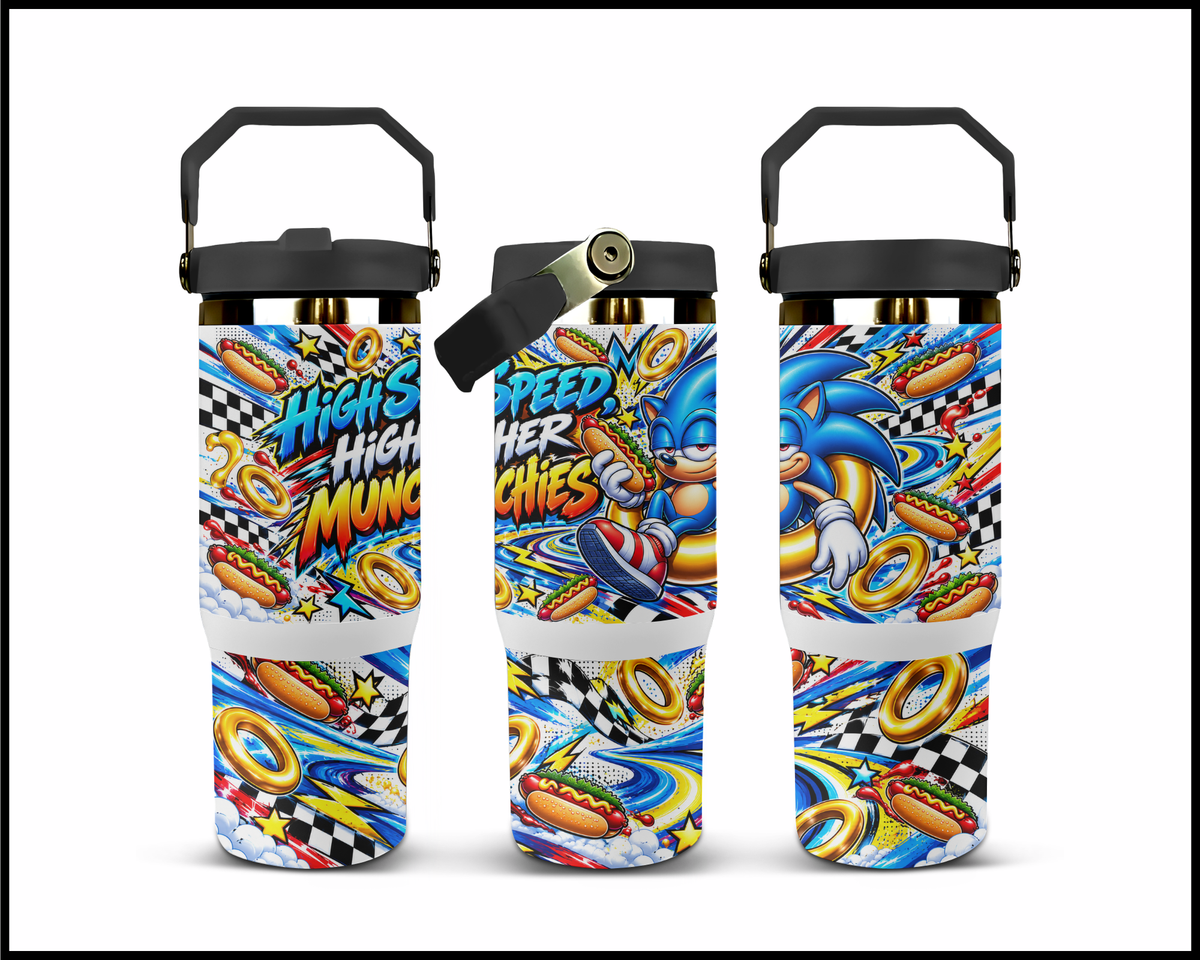 High Speed Higher Munchies Stainless Steel Big Guzzler Tumbler (1862)