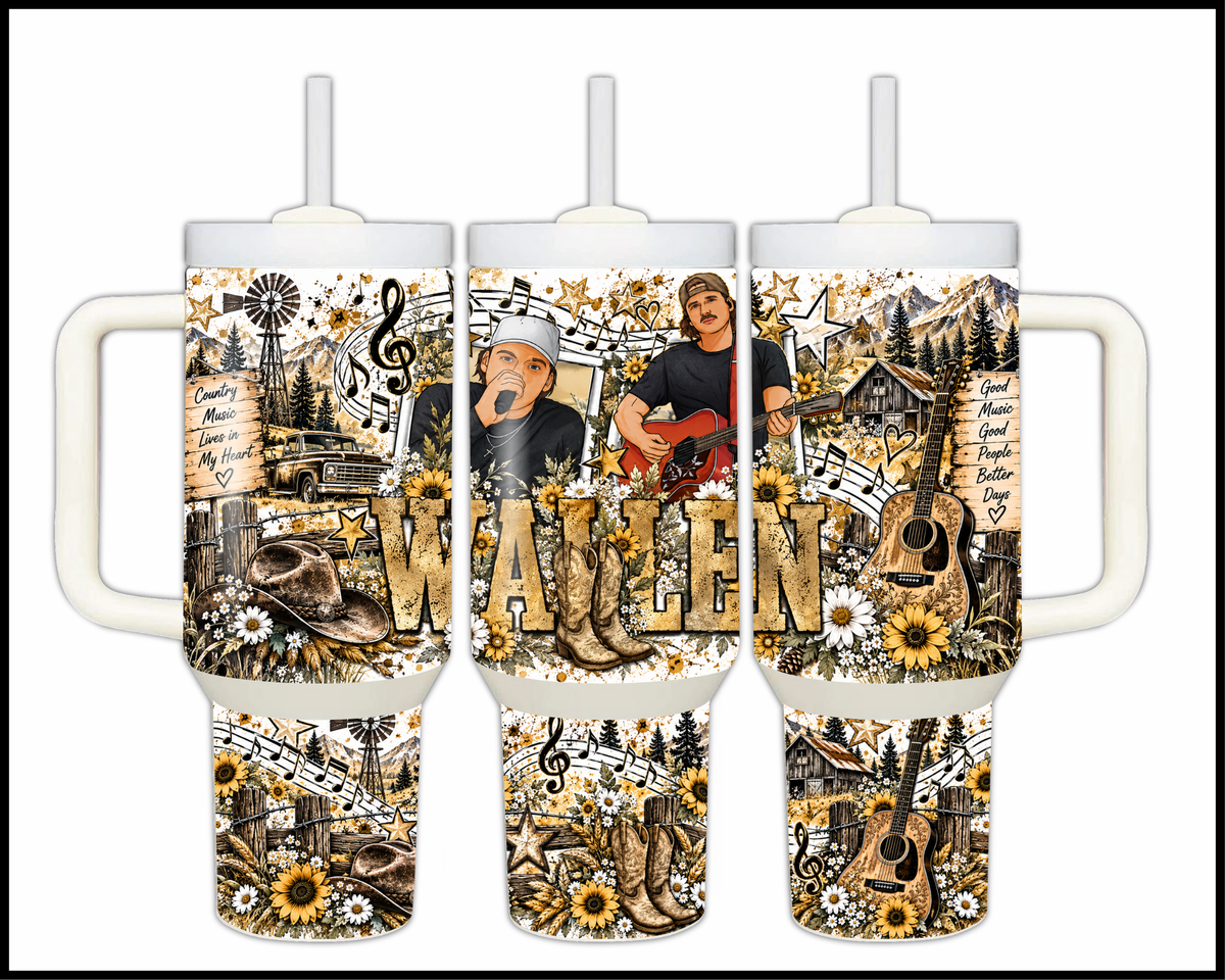 Wallen Inspired Stainless Steel Big Guzzler Tumbler (1873)
