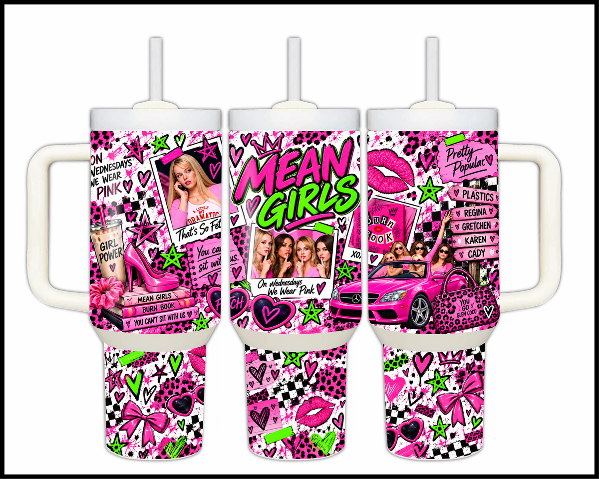 Mean Girls Inspired Stainless Steel Big Guzzler Tumbler (1906)