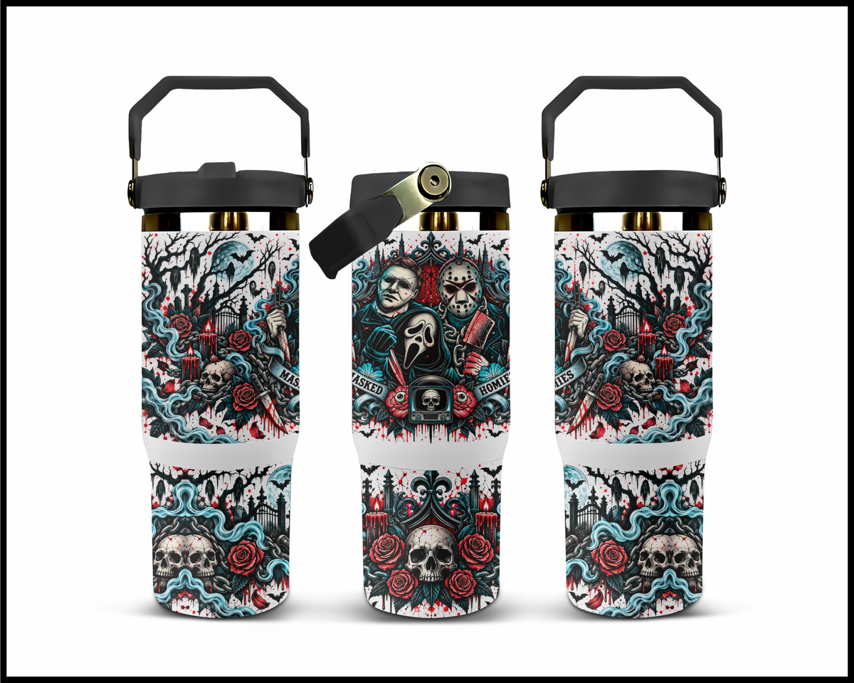 Masked Homies Stainless Steel Big Guzzler Tumbler (1912)