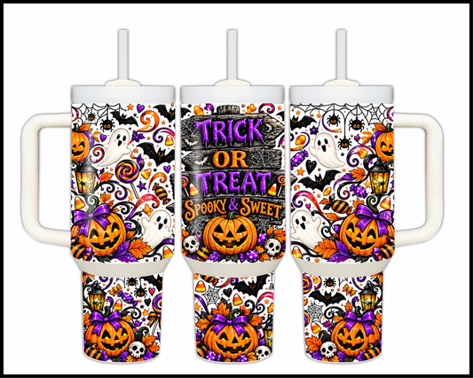Trick Or Treat Stainless Steel Big Guzzler Tumbler (1926)