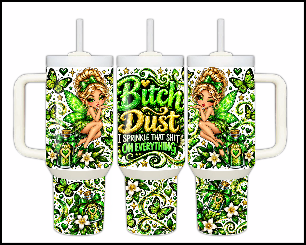 Bitch Dust Inspired Stainless Steel Big Guzzler Tumbler (1928)