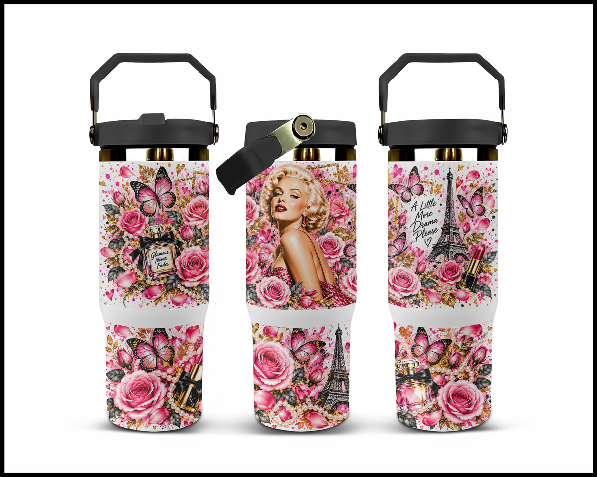 Marilyn Monroe Inspired Stainless Steel Big Guzzler Tumbler (1931)