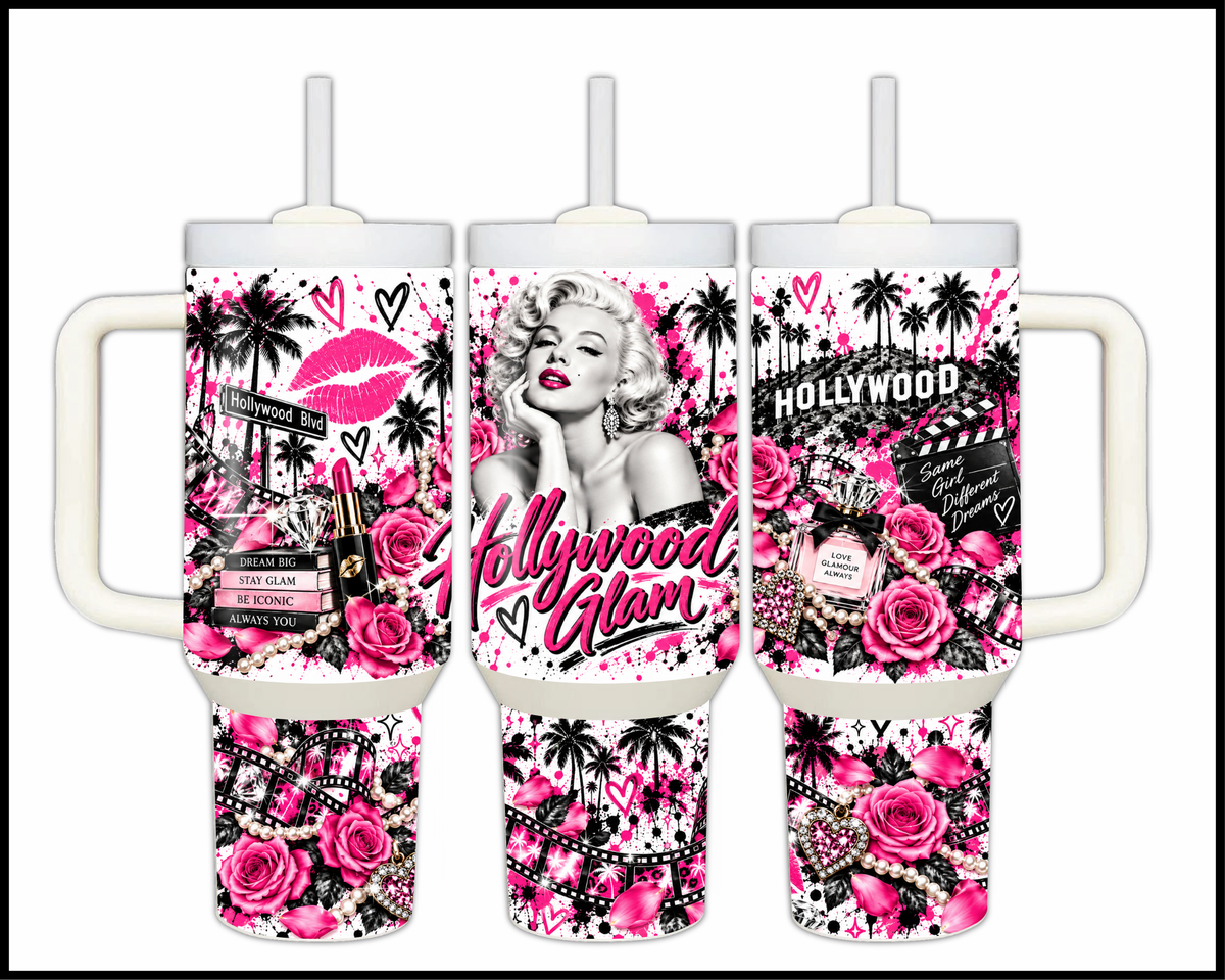 Marilyn Monroe Inspired Stainless Steel Big Guzzler Tumbler (1932)
