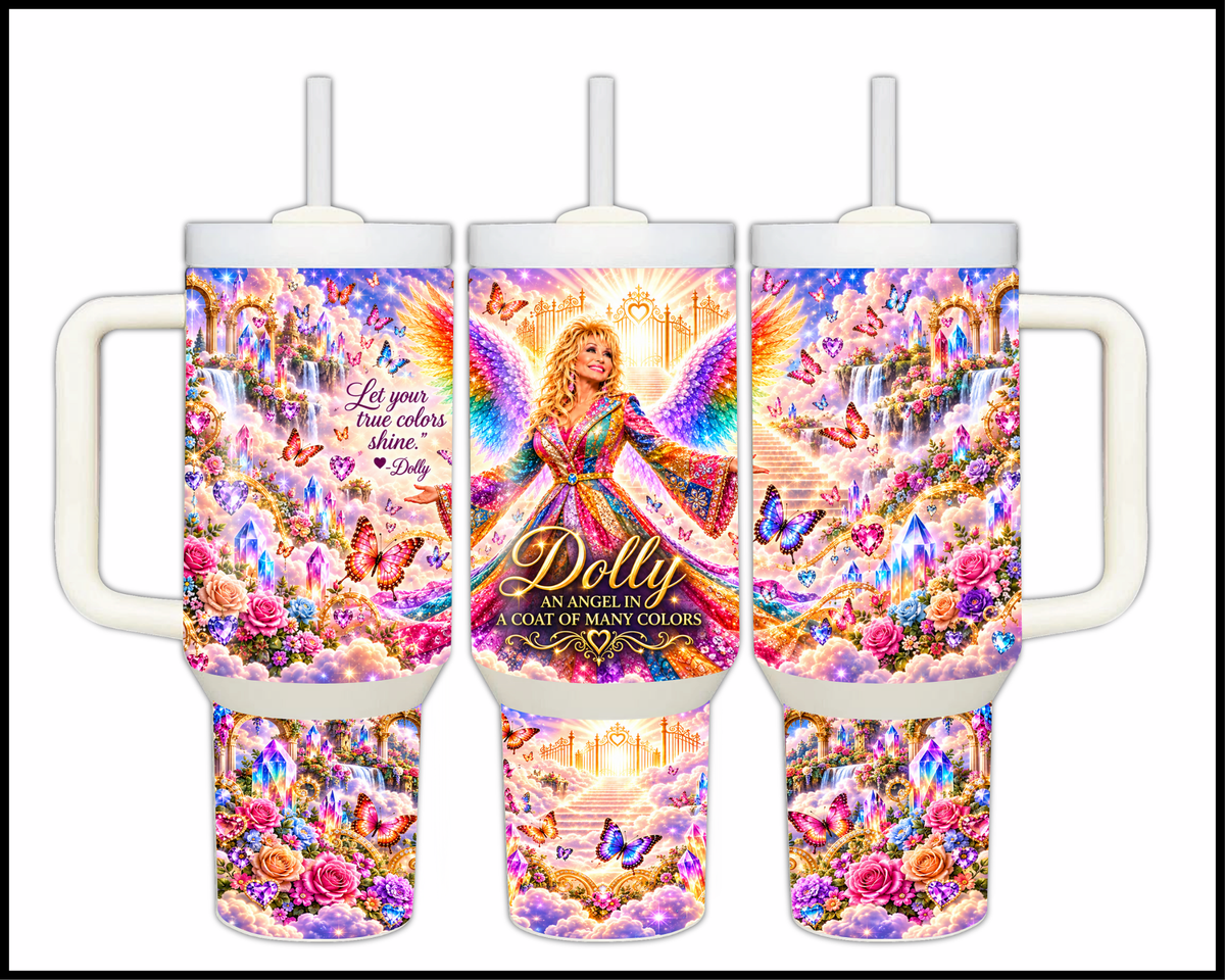 Dolly Parton Inspired Stainless Steel Big Guzzler Tumbler (1933)
