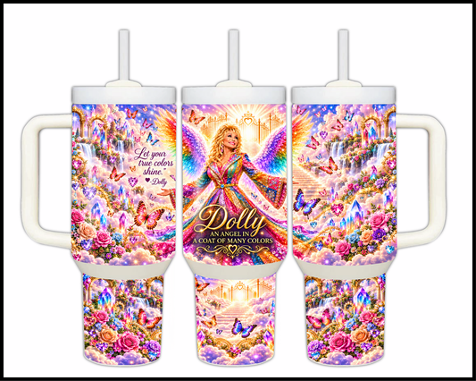 Dolly Parton Inspired Stainless Steel Big Guzzler Tumbler (1933)