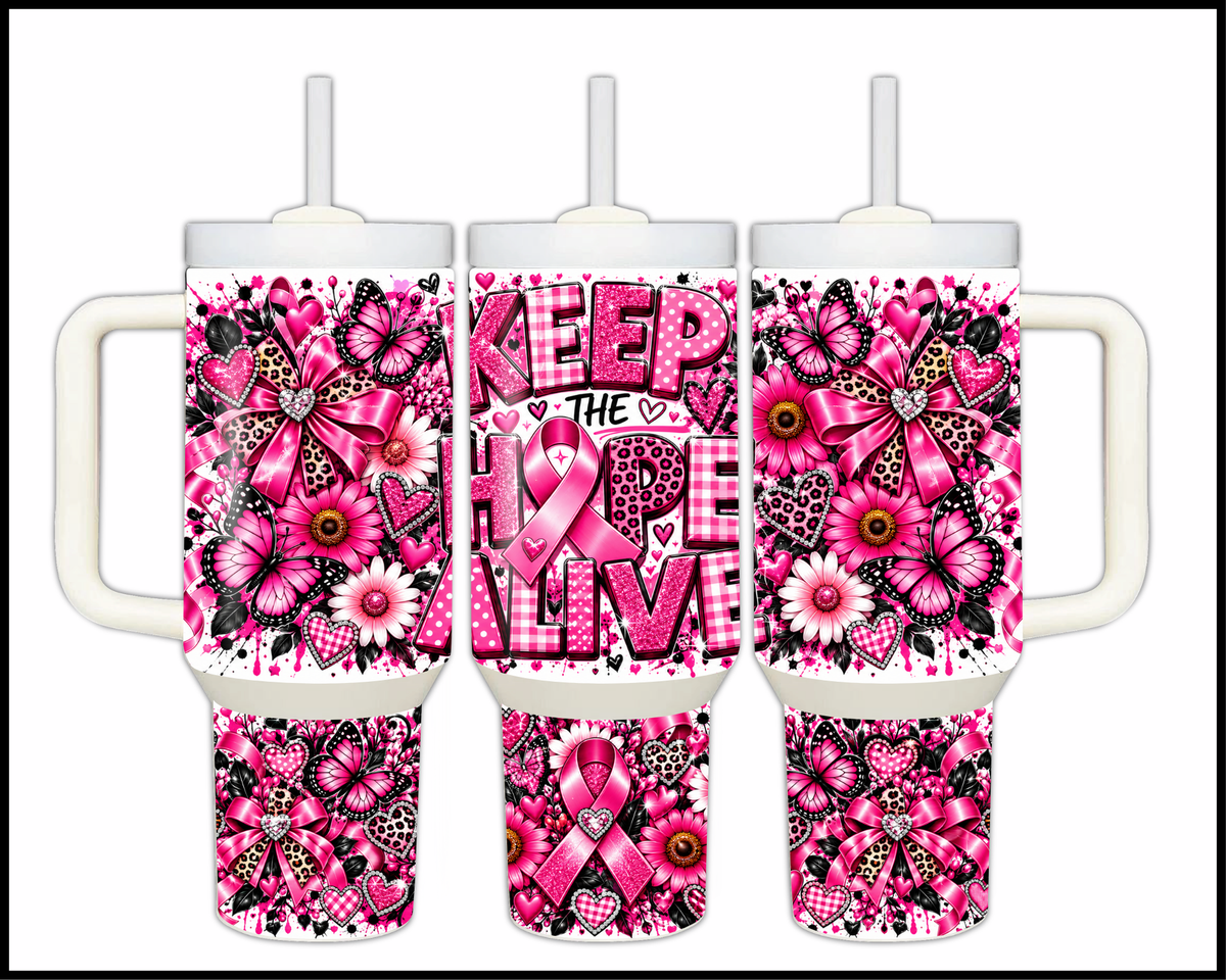 Keep Hope Alive Stainless Steel Big Guzzler Tumbler (1939)