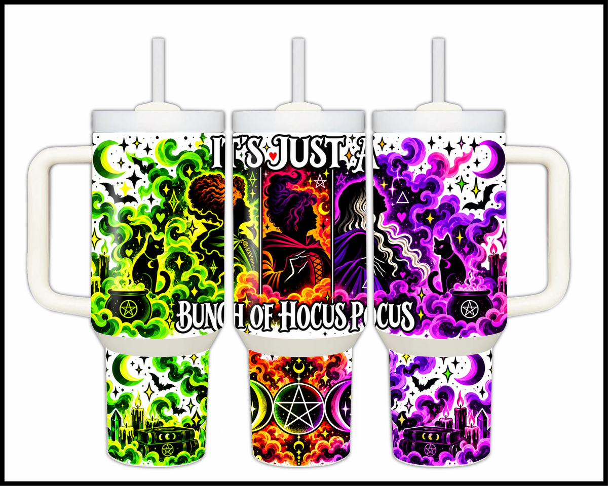 Its Just A Bunch Of Hocus Pocus Stainless Steel Big Guzzler Tumbler (1960)