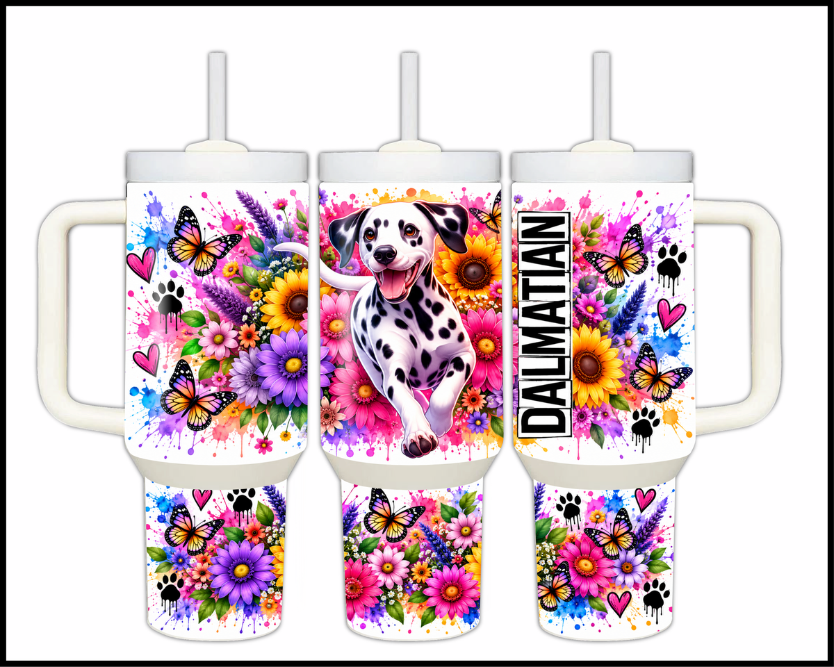 Blooming Dalmatian Stainless Steel Big Guzzler Tumbler (1967)
