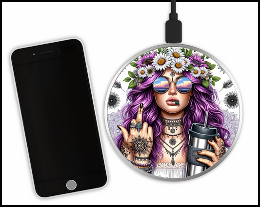 Sexy Bad Ars@ Sublimated Wireless Phone Charger (119)