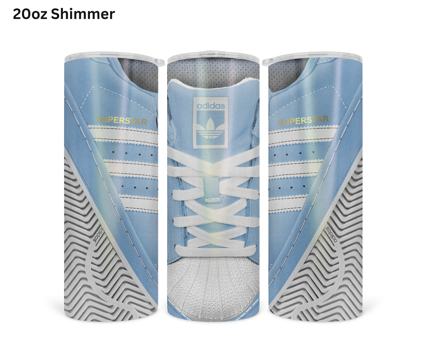 Adidas Superstars (Shoe Inspired Tumbler)