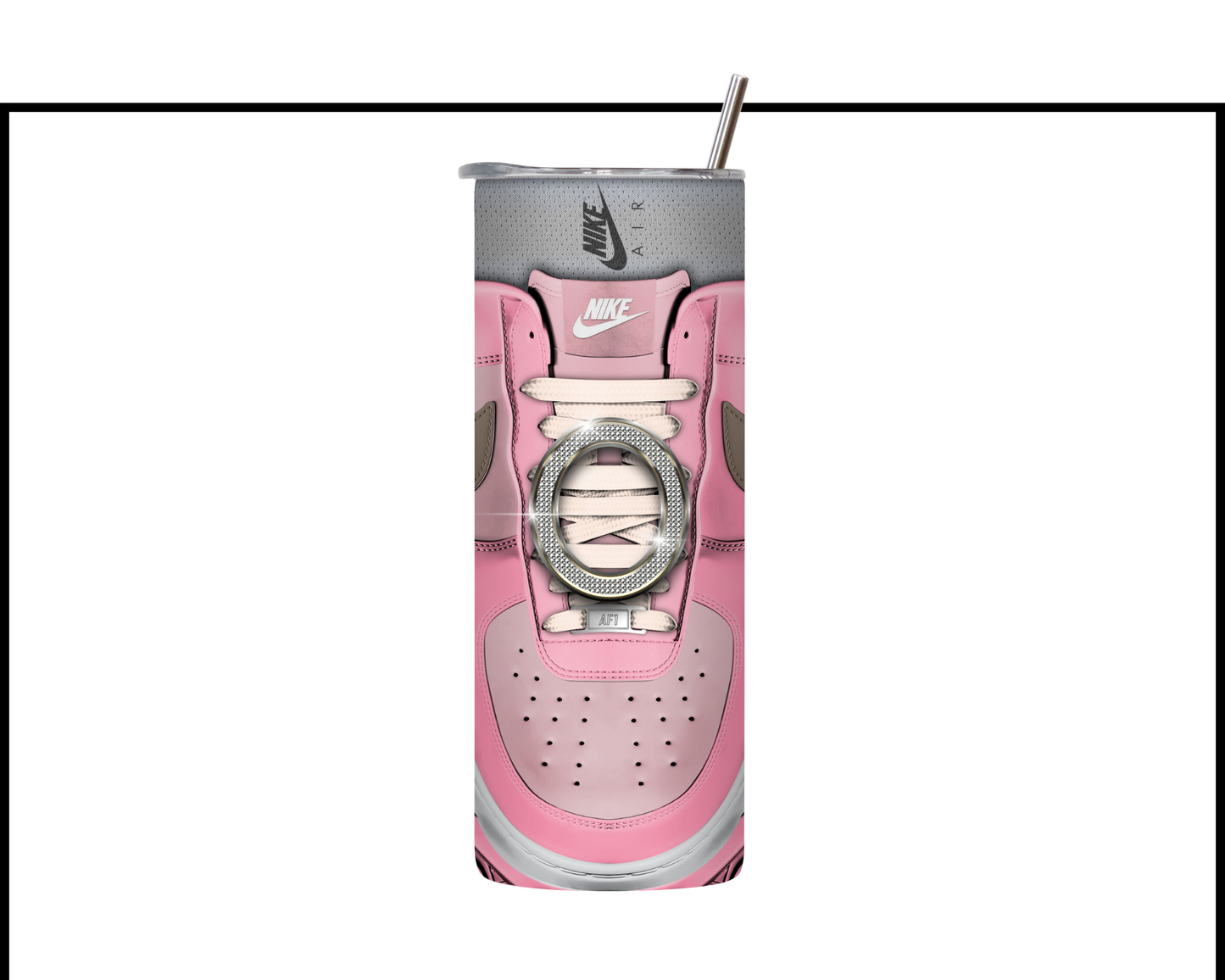 Shoe Inspired Tumbler (Alphabet)