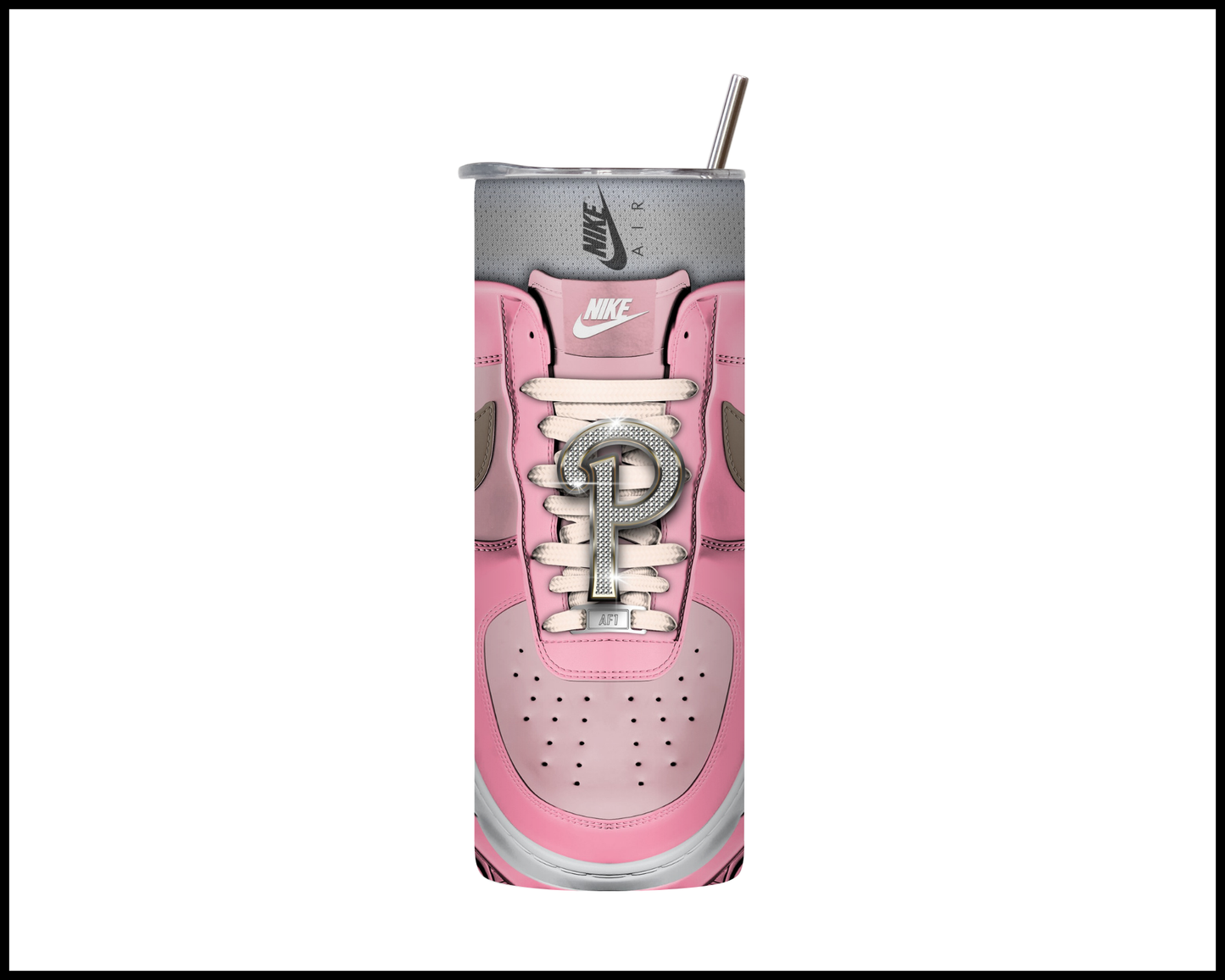 Shoe Inspired Tumbler (Alphabet)