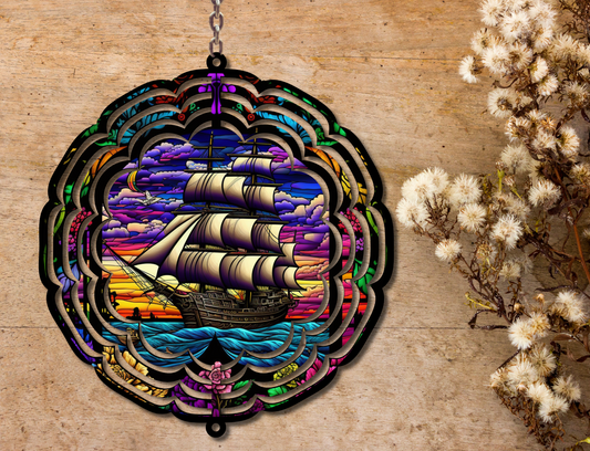 Ship Wind Spinner (305)
