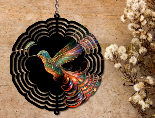 Humming Bird Wind Spinner (202)