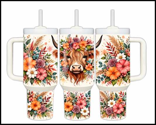Western Highlander Stainless Steel Big Guzzler Tumbler (2006)