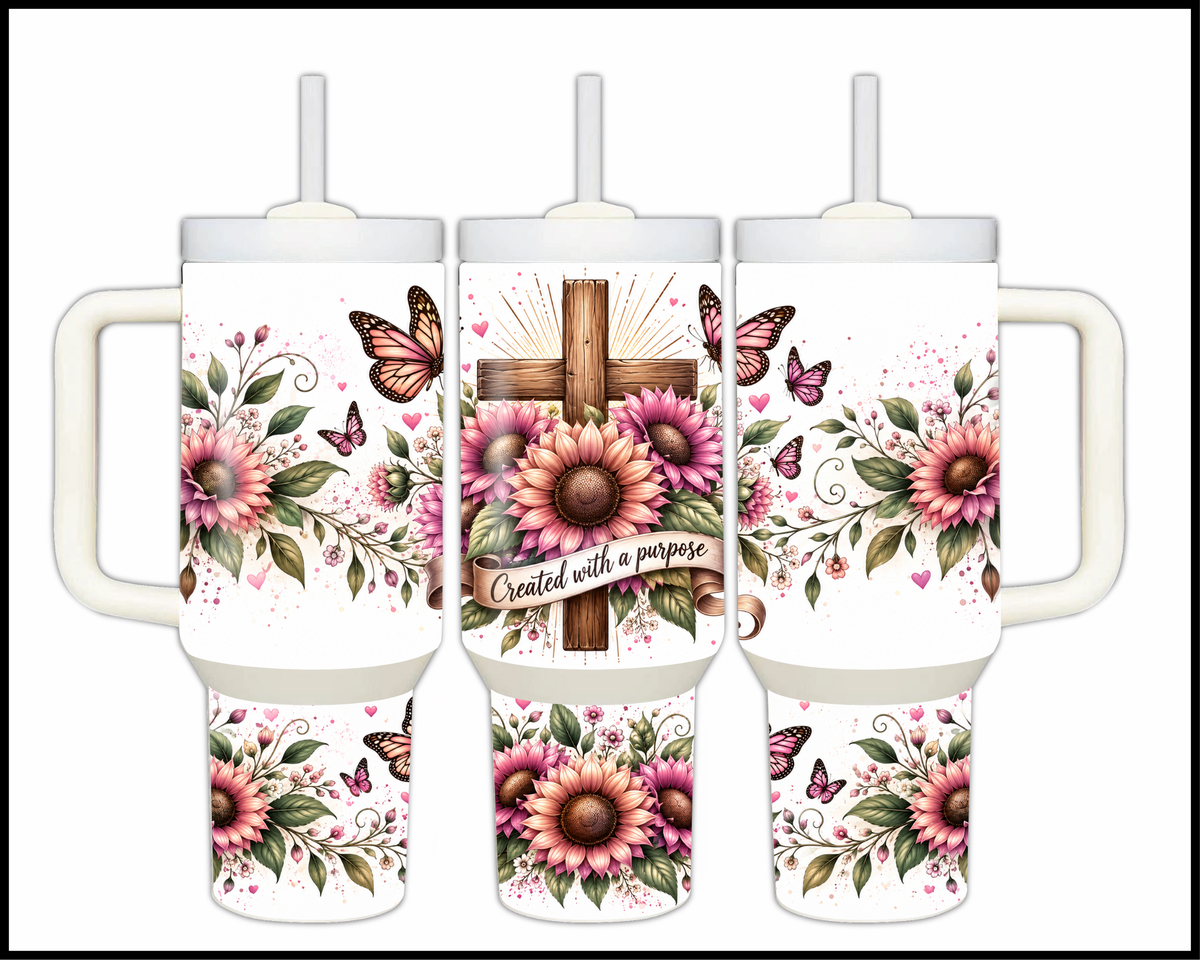 Created With A Purpose Stainless Steel Big Guzzler Tumbler (2015)