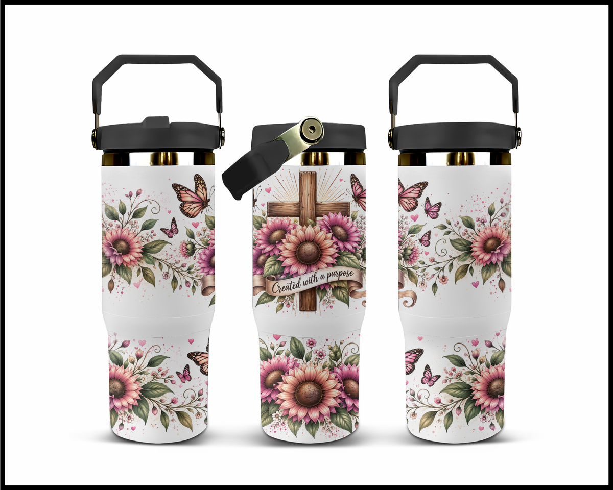 Created With A Purpose Stainless Steel Big Guzzler Tumbler (2015)