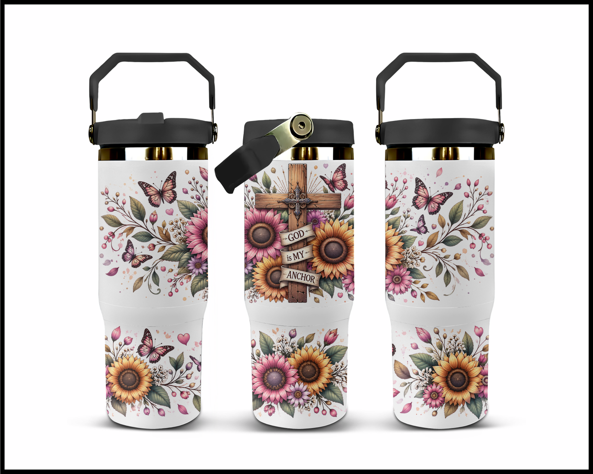 God Is My Anchor Stainless Steel Big Guzzler Tumbler (2017)