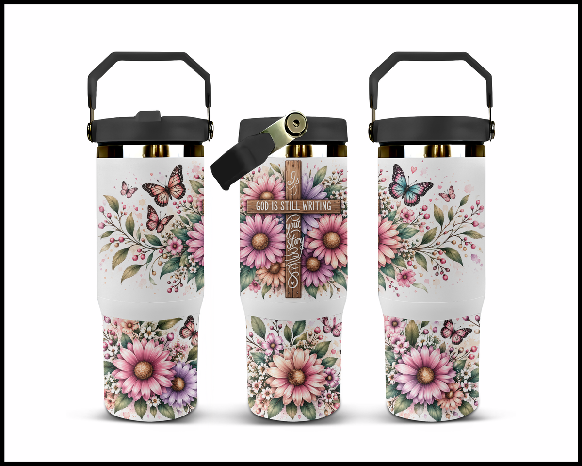 God Is Still Writing Your Story Stainless Steel Big Guzzler Tumbler (2018)