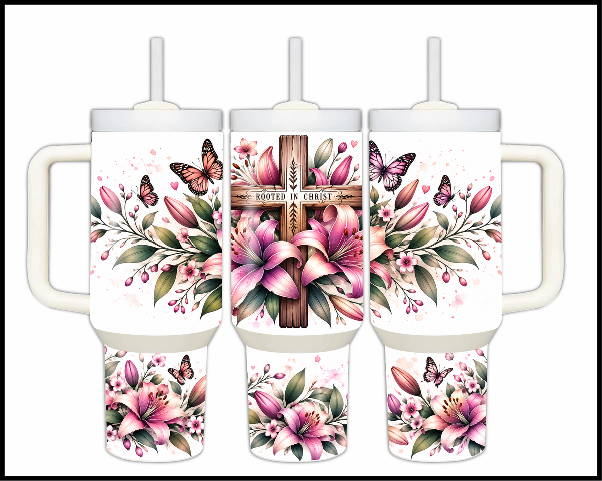 Rooted In Christ Stainless Steel Big Guzzler Tumbler (2020)
