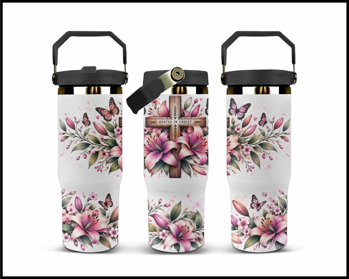 Rooted In Christ Stainless Steel Big Guzzler Tumbler (2020)
