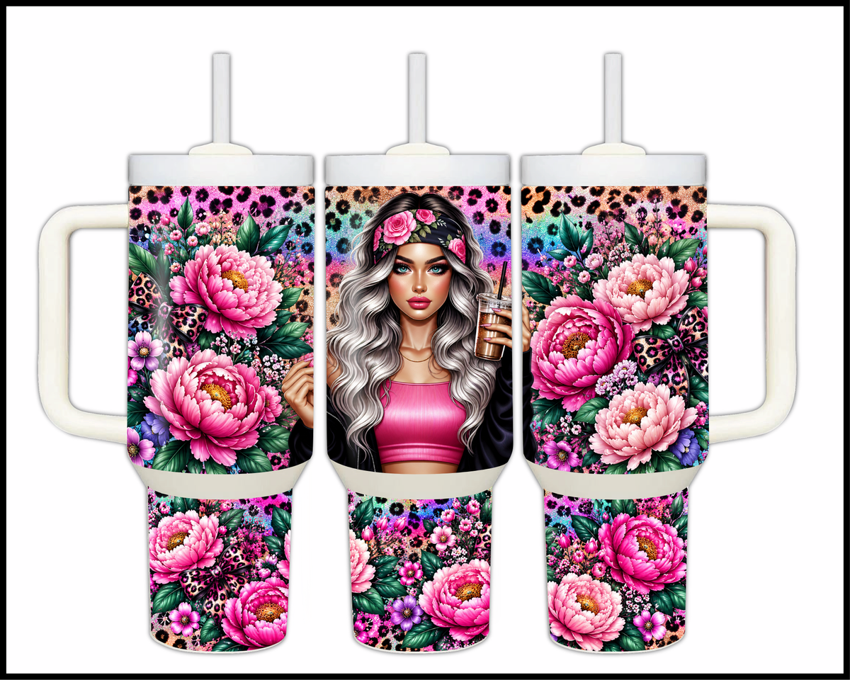 I'm The Sweet Temptation Your Doctor Warned You About Stainless Steel Big Guzzler Tumbler (2058)