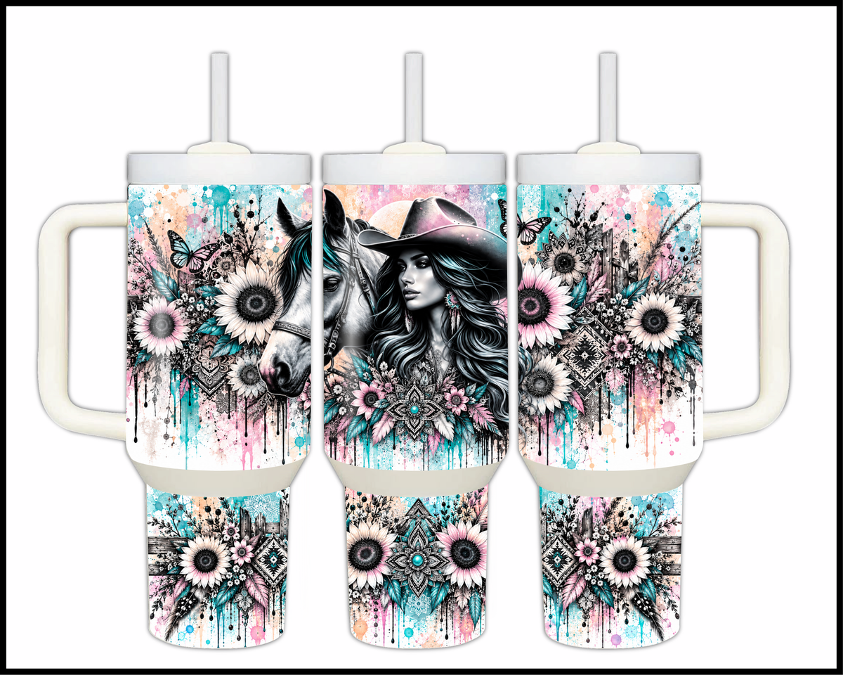 Southern By The Grace Of God Stainless Steel Big Guzzler Tumbler (2083)