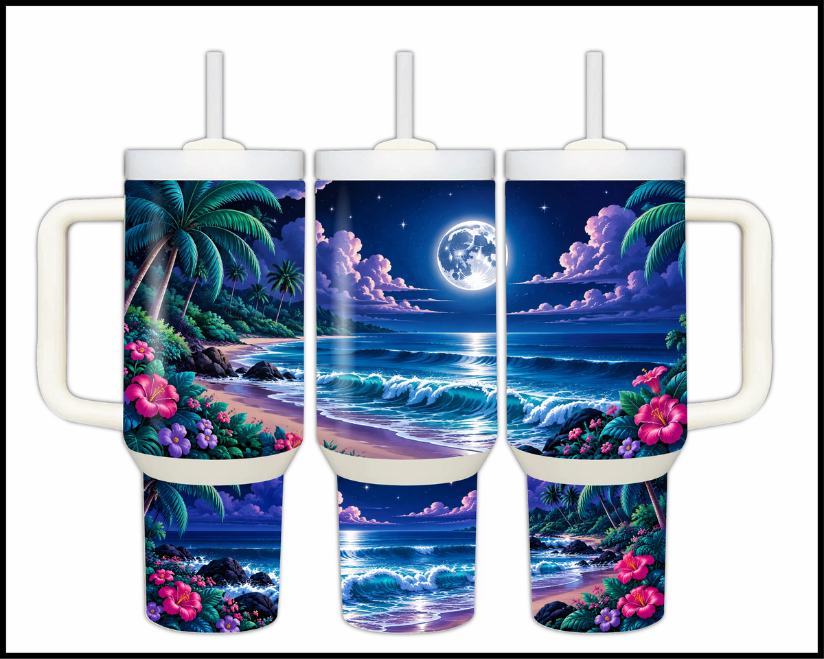 Total Eclipse of the Heart Stainless Steel Big Guzzler Tumbler (2093)