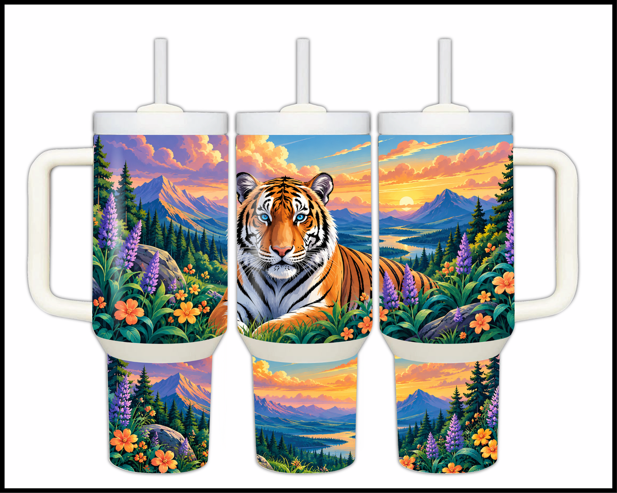 Wild & Unbothered Stainless Steel Big Guzzler Tumbler (2094)