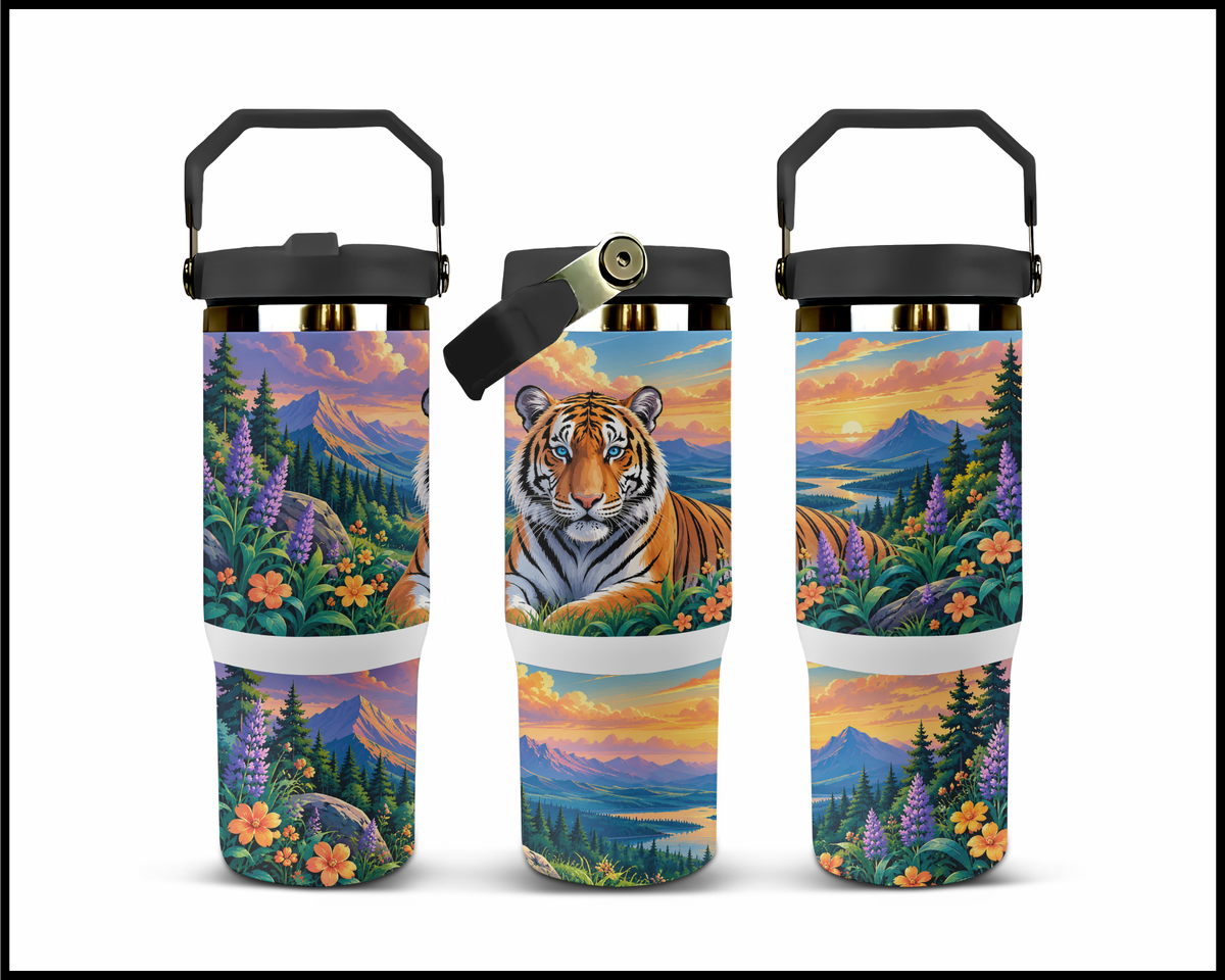 Wild & Unbothered Stainless Steel Big Guzzler Tumbler (2094)