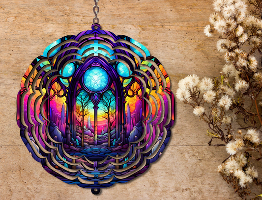 Northern Lights Wind Spinner (295)