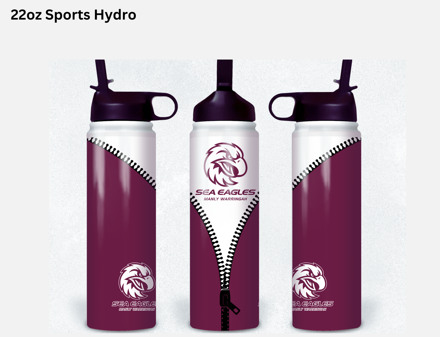 Manly Sea Eagles NRL Zip Tumbler