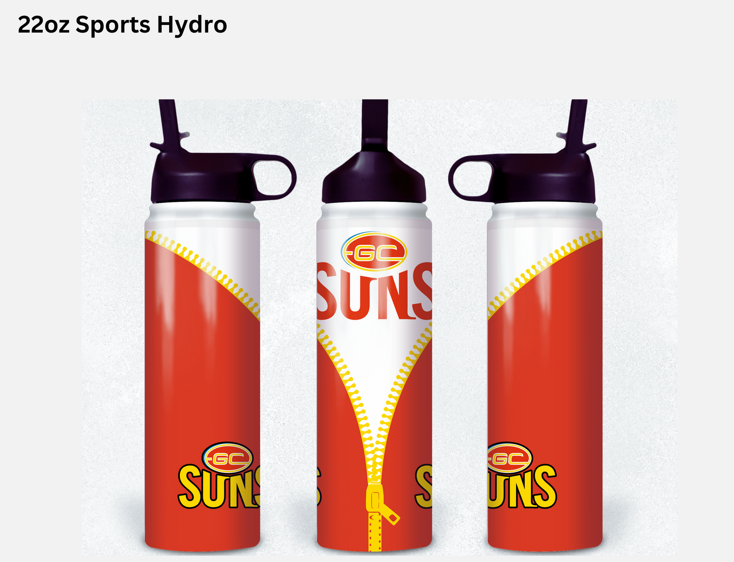 Gold Coast Suns  AFL Zip Tumbler