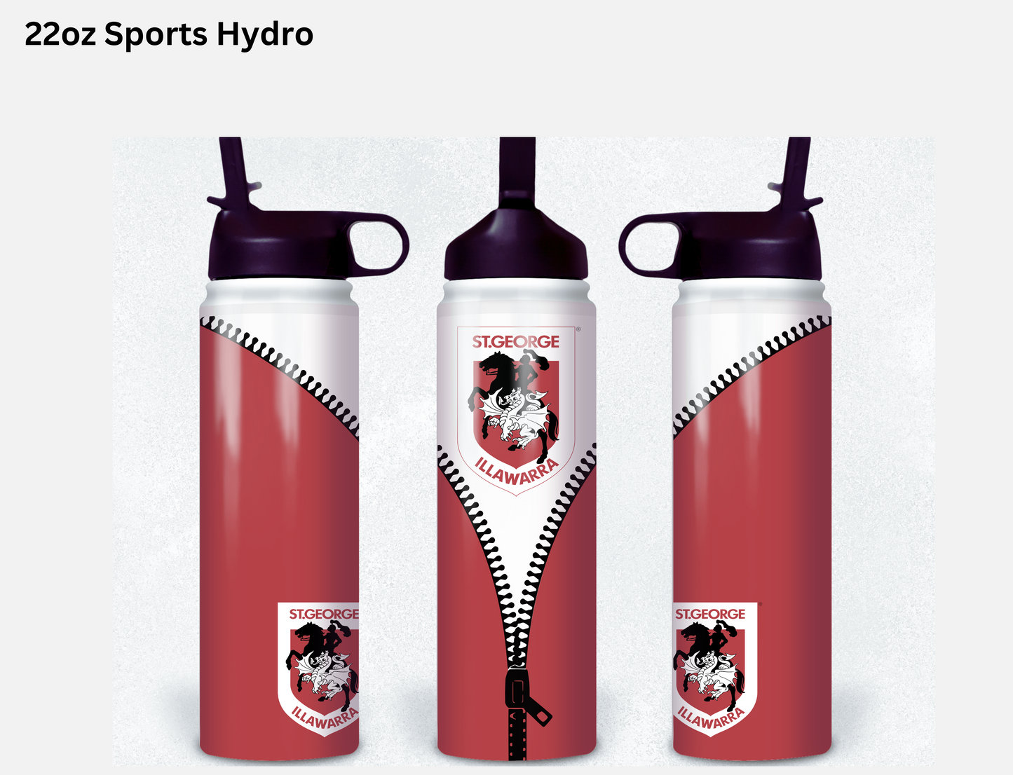 St George Dragons NRL Zip Tumbler