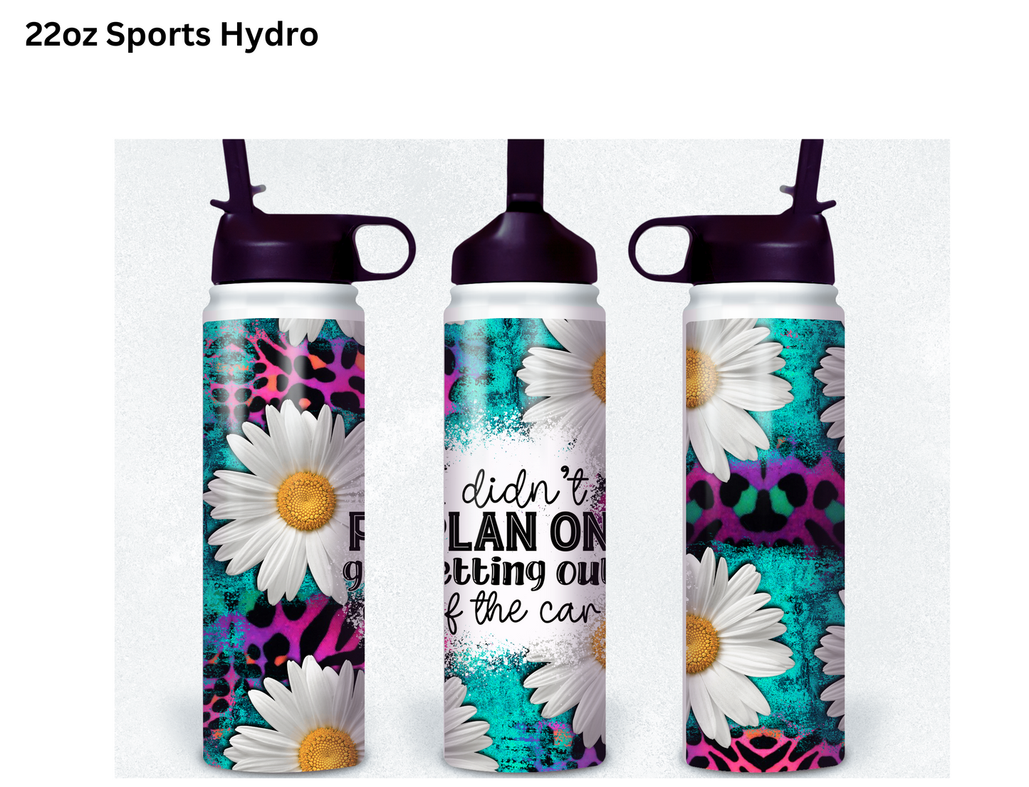 I Didn't Plan On Getting Out of The Car Tumbler
