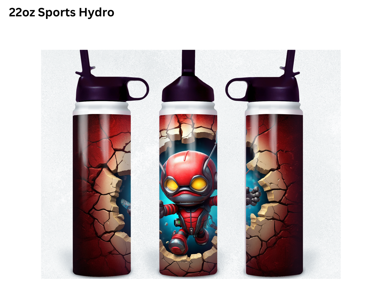 Baby Ant Man Wall Break Tumbler