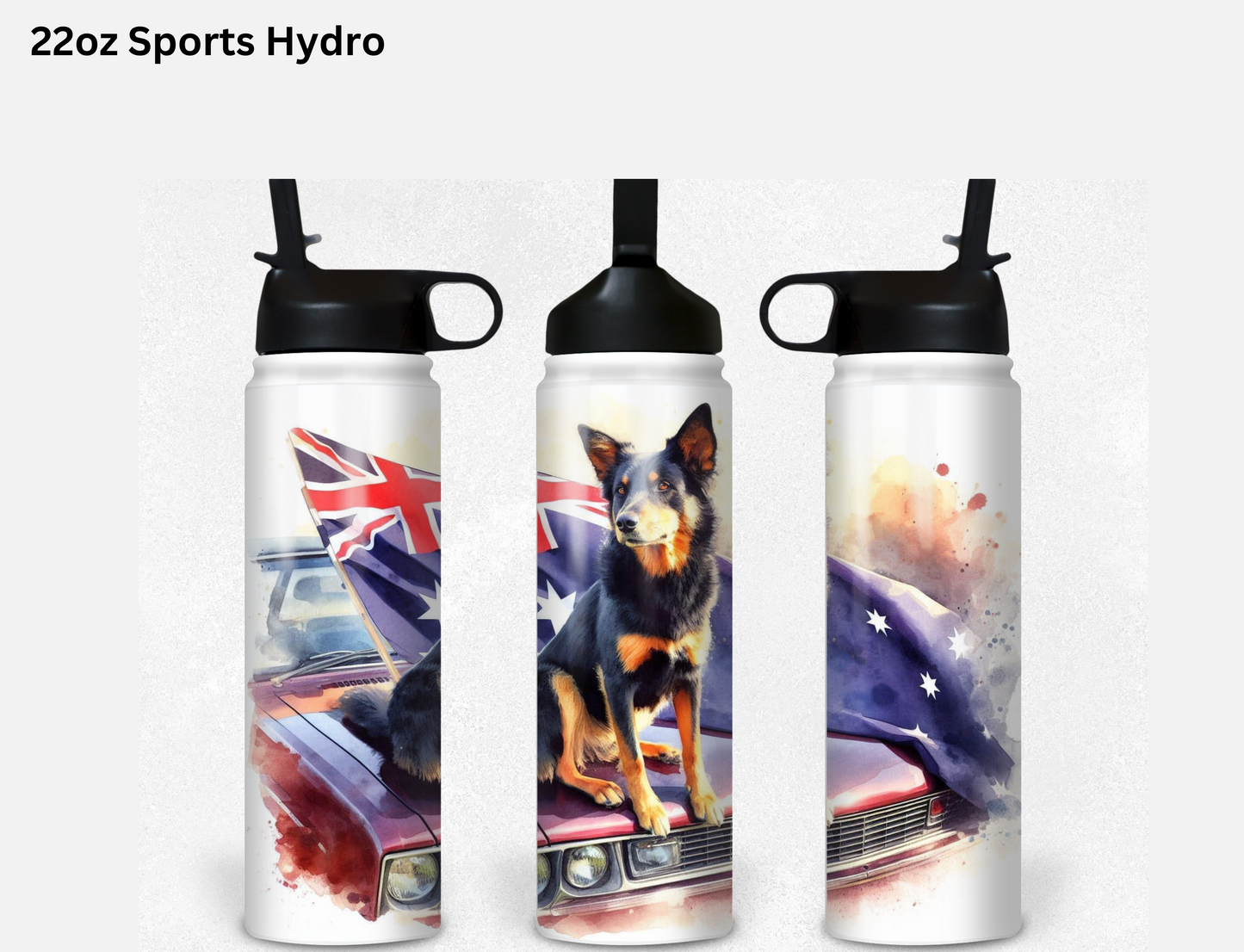 Australian Black Kelpie Tumbler