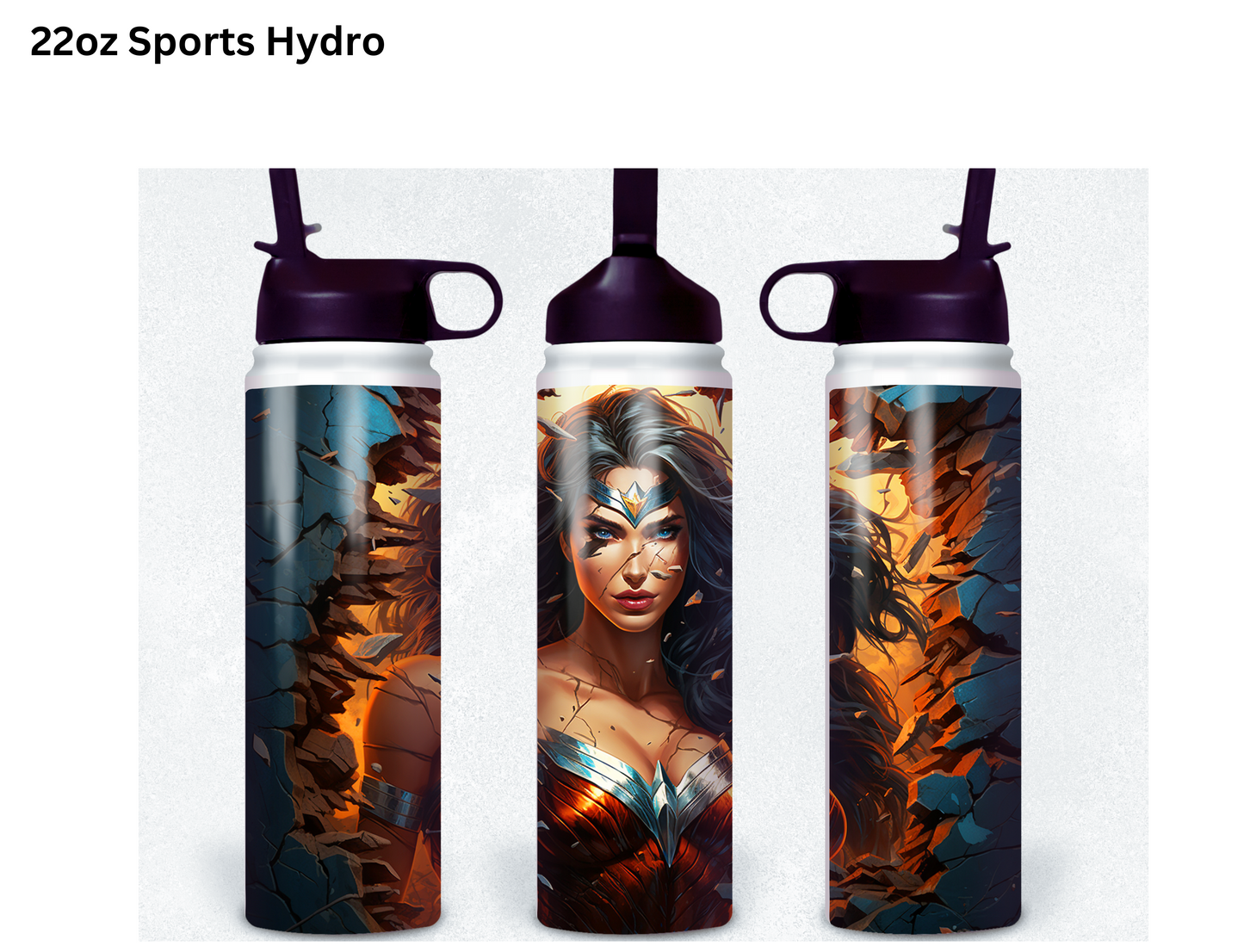 Wonder Woman Wall Break Tumbler