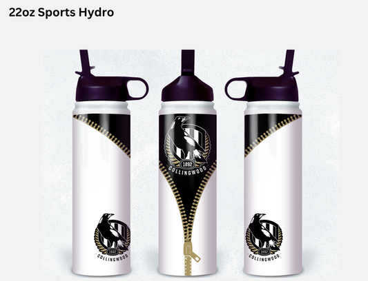 Collingwood AFL Zip Tumbler