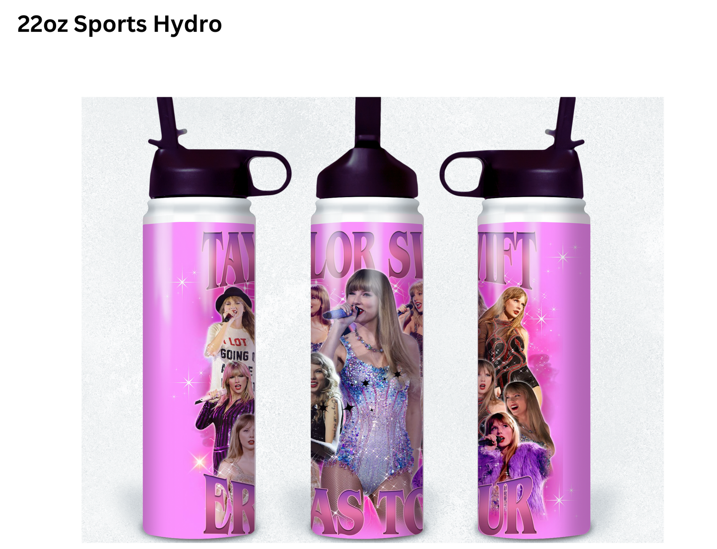 Taylor Swifts Eras Tour (Pink) Tumbler