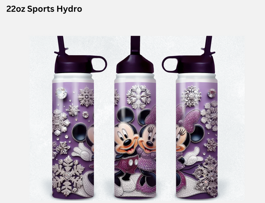 Minnie & Mickey Sparkle Tumbler