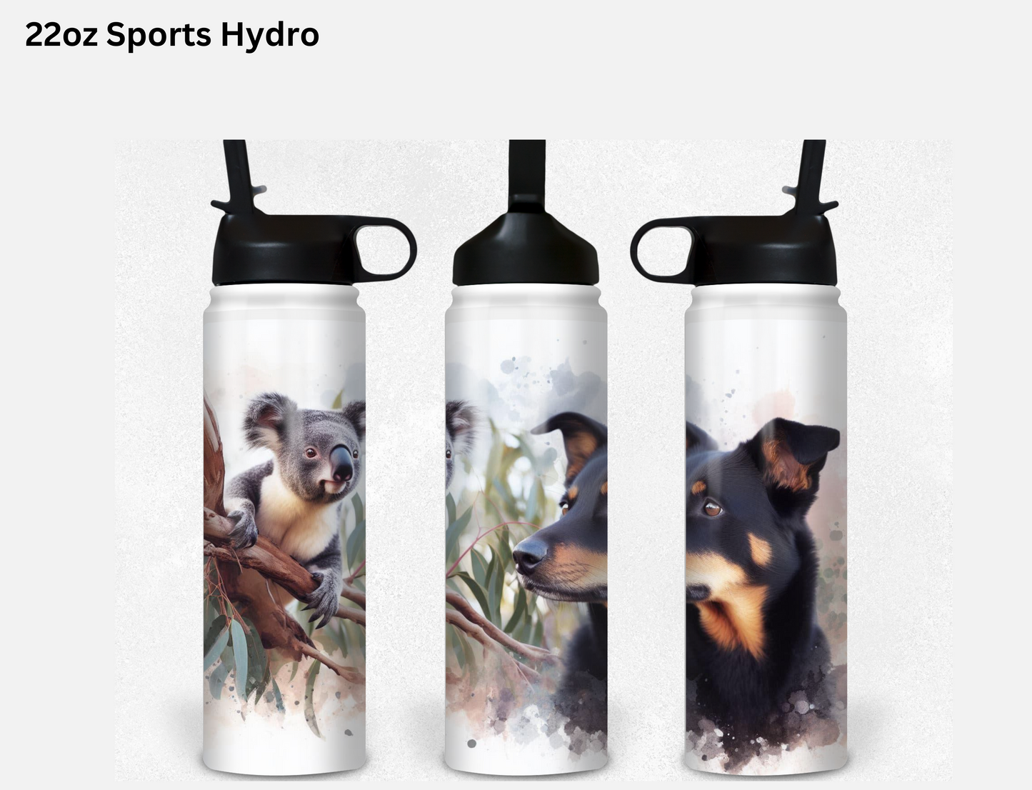 Australian Kelpie & Koala Tumbler