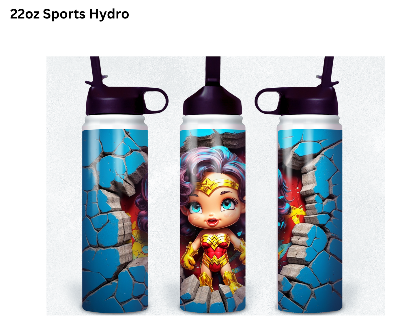 Baby Wonder Woman Wall Break Tumbler