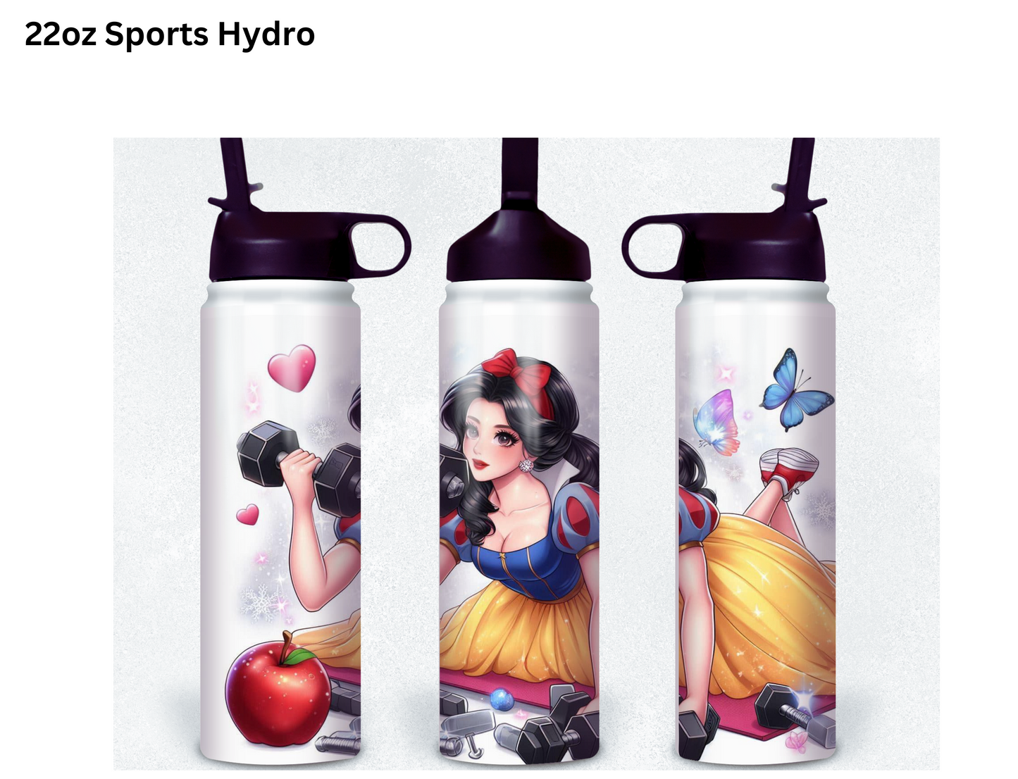 Snow White Lifting Tumbler