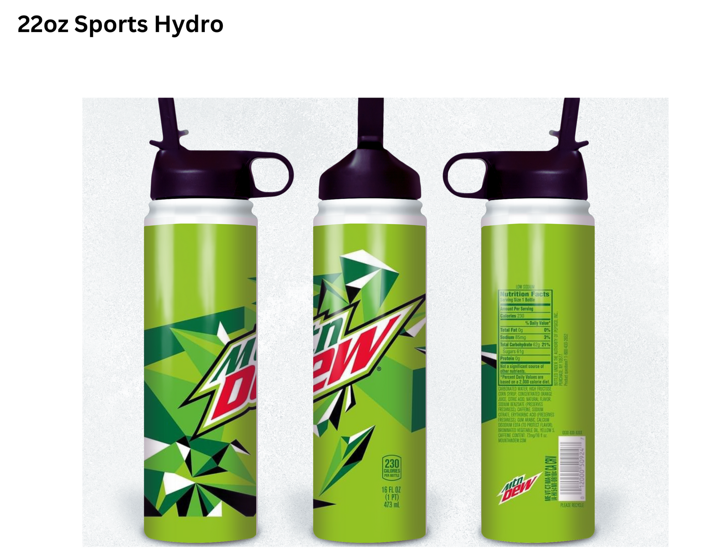 Mountain Dew Tumbler