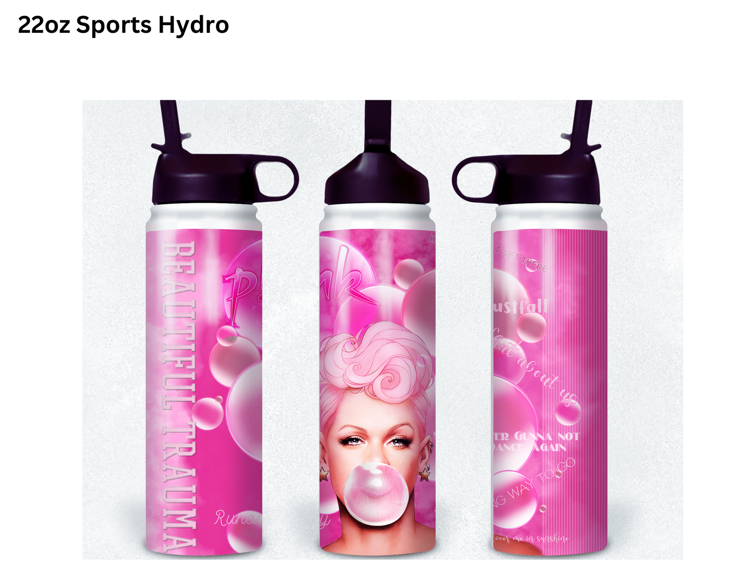 P!nk Beautiful Trauma Tumbler